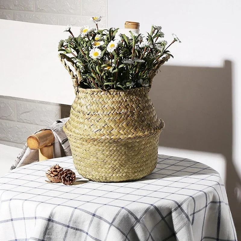 sur table avec nappe a carreaux